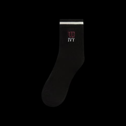 Kith Ivy For Wilson Quarter Top Socks 'Black'