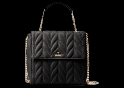 Kate Spade Briar Lane Quilted Brayden Satchel Bag Black
