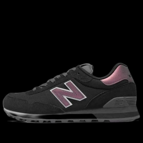 New Balance 515 Series Low-Top Black/Purple (Women's)
