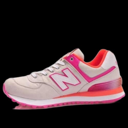 New Balance 574 Series Alpine Low-Top Grey/Pink (Women's)