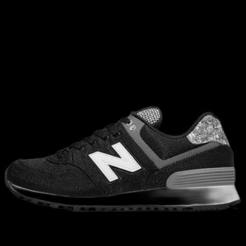 New Balance 574 Series Art School Black/Grey (Women's)