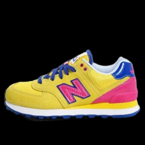 New Balance 574 Series Sneakers Yellow (Women's)