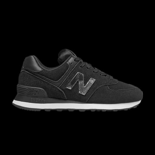 New Balance 574 'Crushed Metallic - Black' (Women's)
