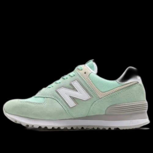 New Balance 574 'Green White' (Women's)