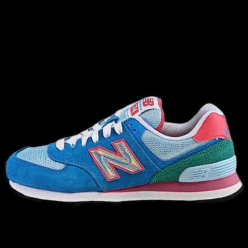 New Balance NB 574 'Blue Pink White' (Women's)