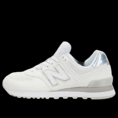 New Balance 574 'White Grey' (Women's)