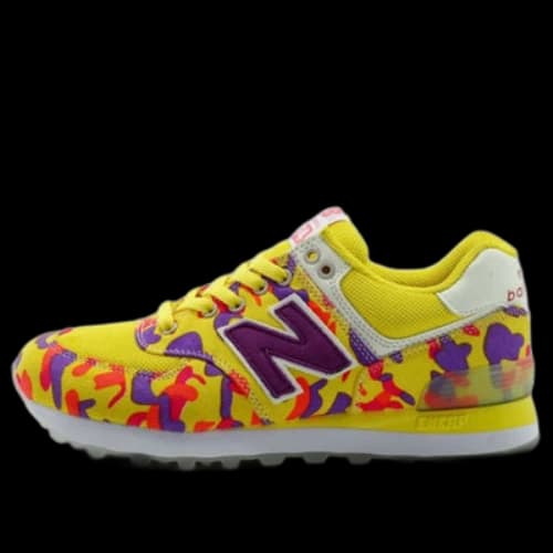 New Balance 574 Series Low-Top Yellow (Women's)