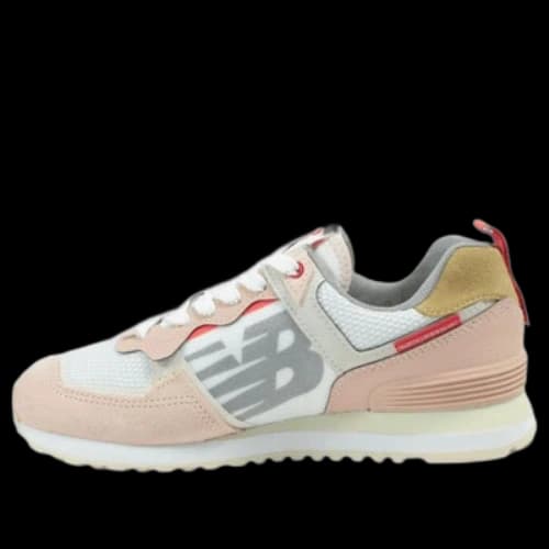 New Balance 574 Series Low Tops Retro Pink White (Women's)
