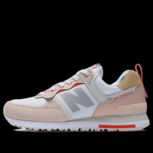 New Balance 574 Shoes For Pink/Orange (Women's)