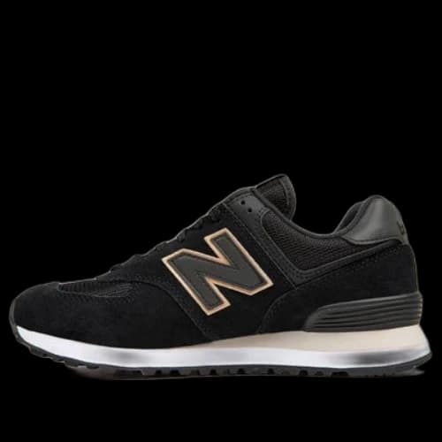 New Balance 574 Series Low-Top Black (Women's)