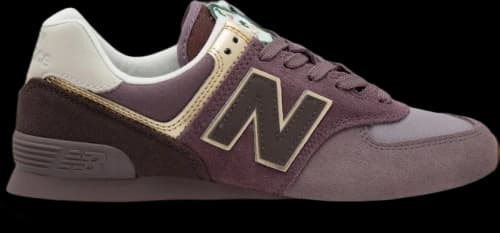 New Balance 574 Metallic Patch Purple (Women's)