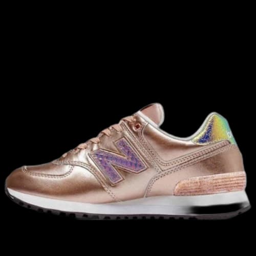 New Balance 574 Series Glitter Punk RoseGold (Women's)