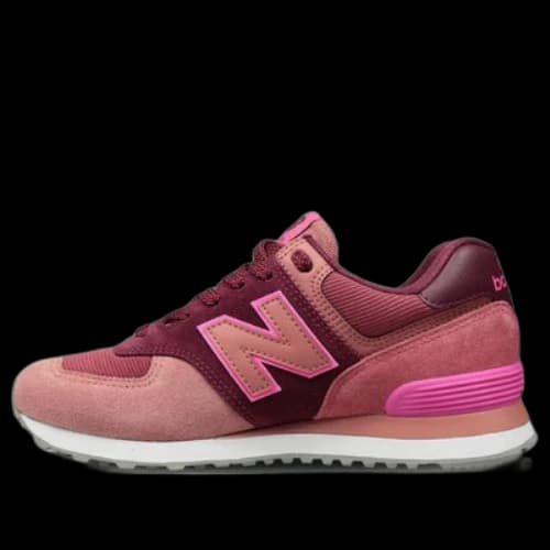 New Balance 574 'Wine Red Pink' (Women's)