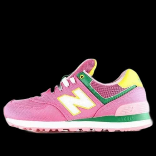 New Balance 574 Sneakers 'Bright Pink Teal' (Women's)