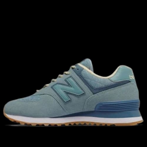 New Balance 574 Winter Quilt 'Blue Grey' (Women's)