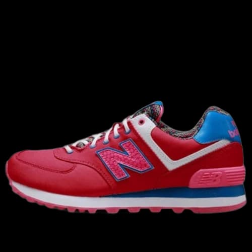 New Balance 574 Series Street Beat Red/Blue (Women's)