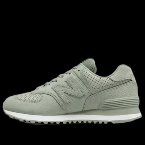 New Balance 574 Grey/Green (Women's)