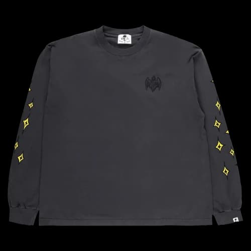 Warren Lotas Want Reaper Long Sleeve T-Shirt 'Charcoal'