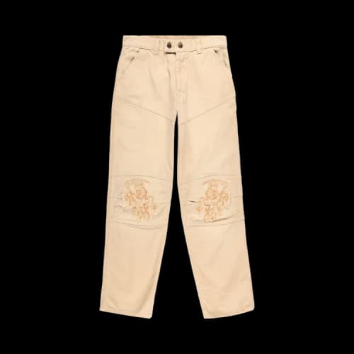 Warren Lotas Normal Person Biker Pant 'Khaki'