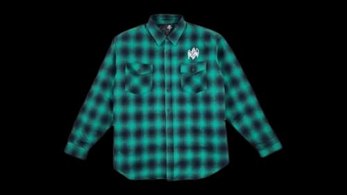 Warren Lotas Reaper With Sword Quilted Lined Flannel Green