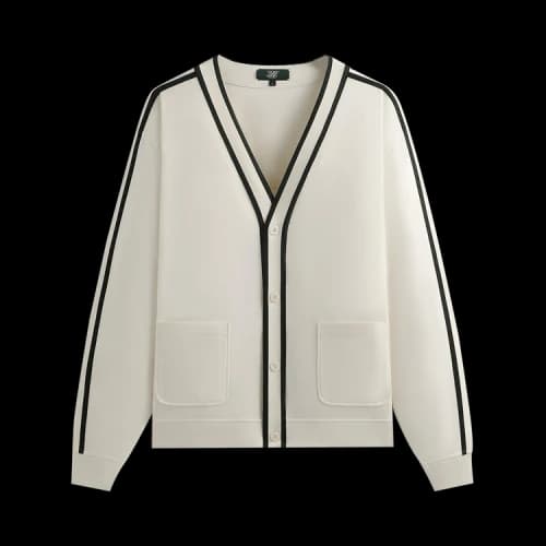 Kith x Wilson Track Cardigan Sandrift