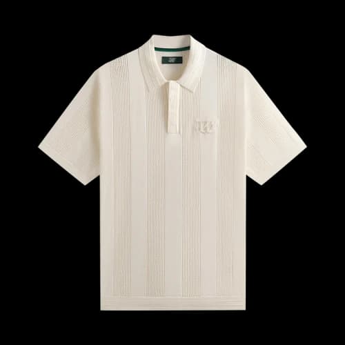 Kith x Wilson Crochet Polo Sandrift