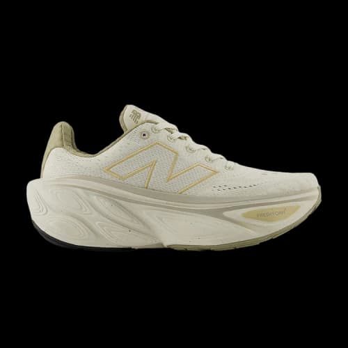 New Balance Fresh Foam X More v5 Wide 'Linen Gold Metallic Stoneware' (Women's)