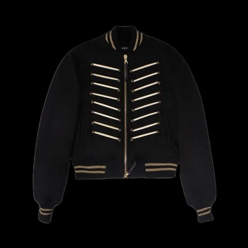 Amiri Forever Wool Bomber Jacket 'Black'