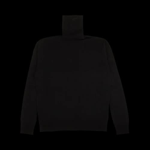 Amiri Logo Fitted Turtleneck Sweater 'Black'