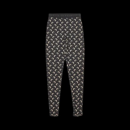 Marine Serre Regenerated All Over Moon Jersey Leggings 'Black'