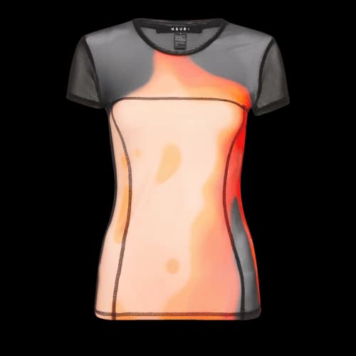 Ksubi Feed The Fire Mesh Tee 'Black'