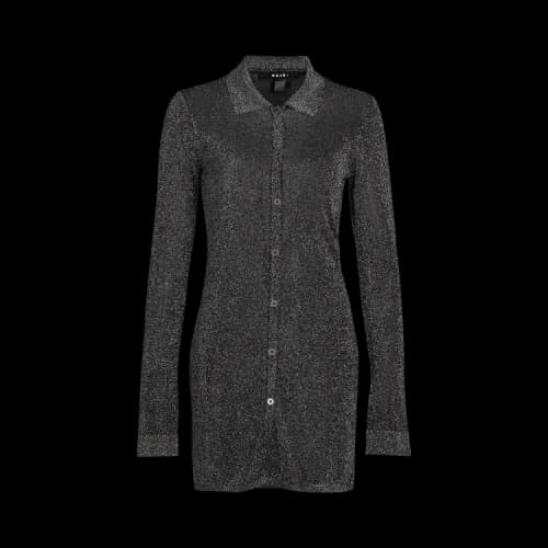 Ksubi Devin Shirtdress 'Silver'