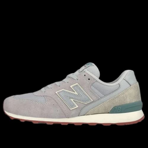New Balance 996 Series Low-Top 'Grey Pink Green White Brown' (Women's)