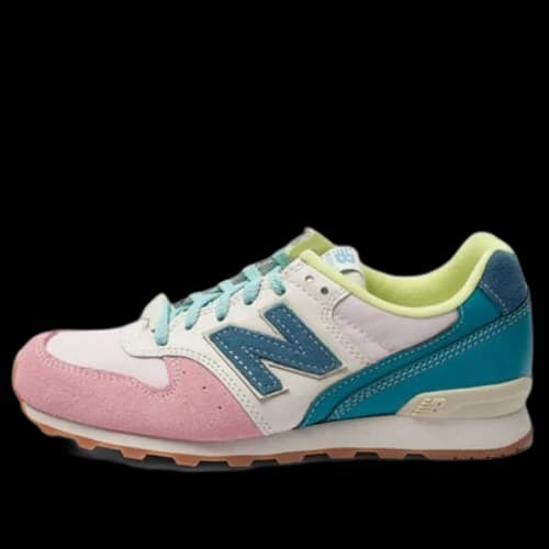 New Balance 996 Series Low-Top Pink/White/Green (Women's)