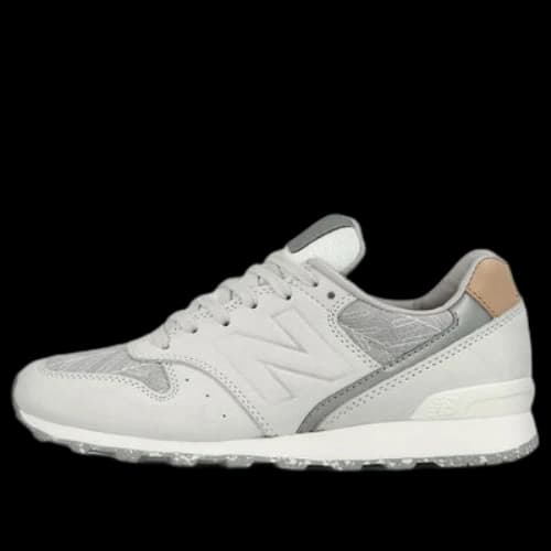 New Balance 996 Low Cut White/Grey (Women's)