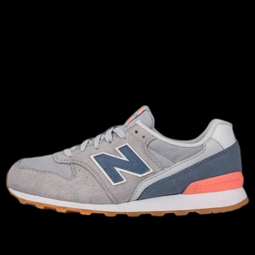 New Balance 996 Sneakers 'Grey Blue Neon Orange' (Women's)