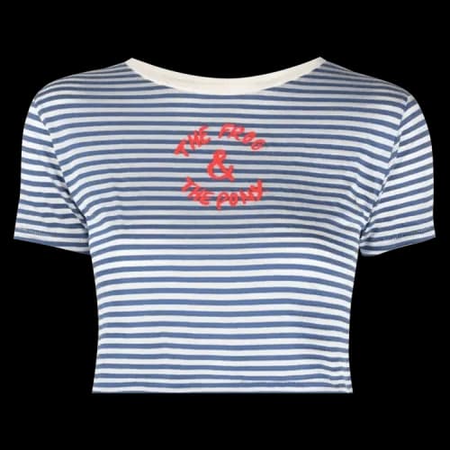 Bode Frog And Pony Tee 'Blue Cream'