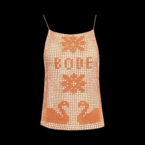 Bode Mansfield Tank 'Brown'