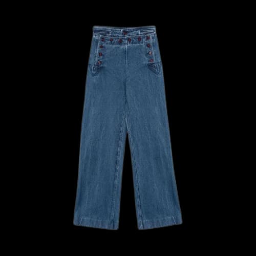 Bode Denim Sailor Trousers 'Indigo'