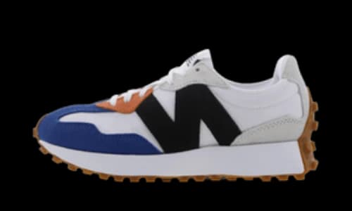 New Balance 327 White Blue Copper Womens