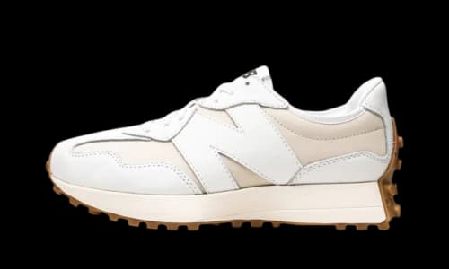 New Balance 327 White Moonbeam Gum (Women's)