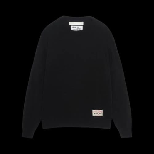 Stussy x Our Legacy Work Shop Knitted Roundneck Sweater 'Black'
