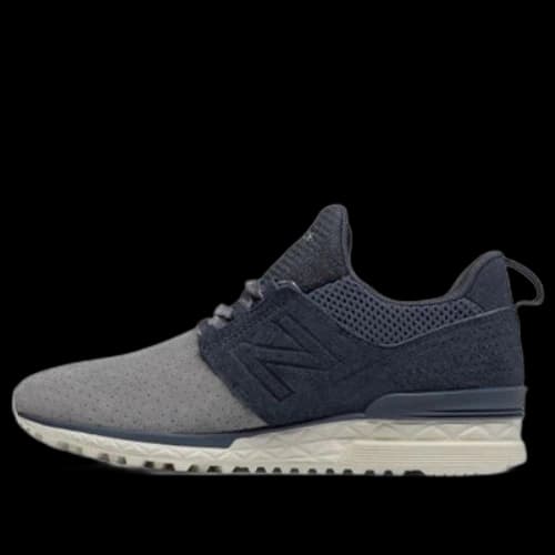 New Balance NB 574 Sport Sports Casual Shoes 'Grey Blue' (Women's)