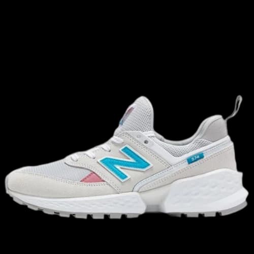 New Balance NB 574 Sport Sports Casual Shoes 'White Grey Blue' (Women's)