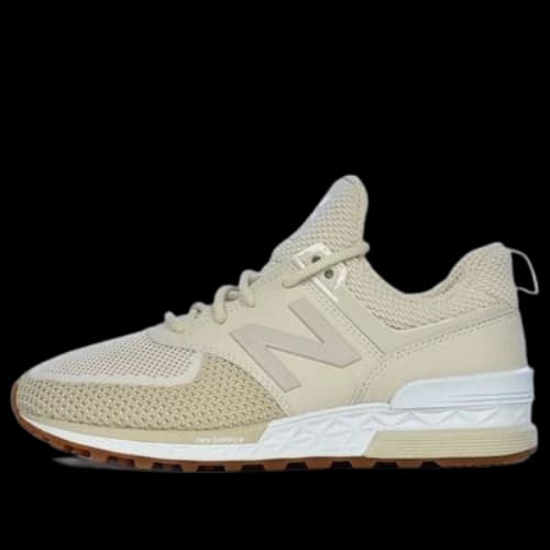 New Balance NB 574 Sport Sports Casual Shoes 'Cream y White' (Women's)