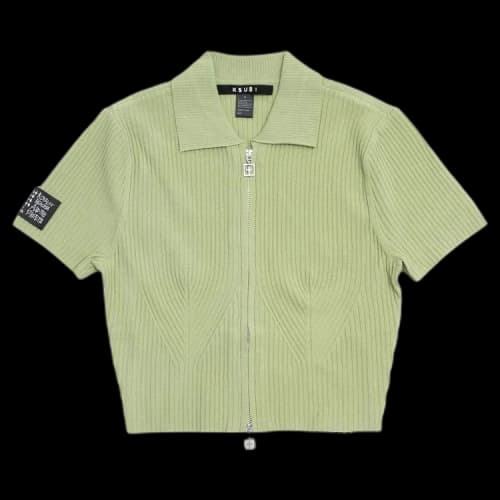 Ksubi League Short-Sleeve Polo 'Green'