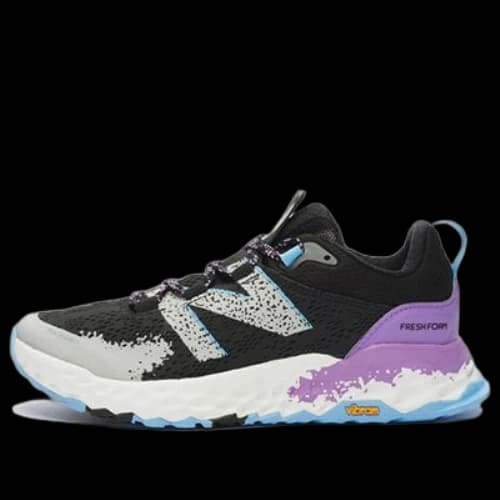 New Balance Fresh Foam Hierro Wide 'Black Grey Purple' (Women's)