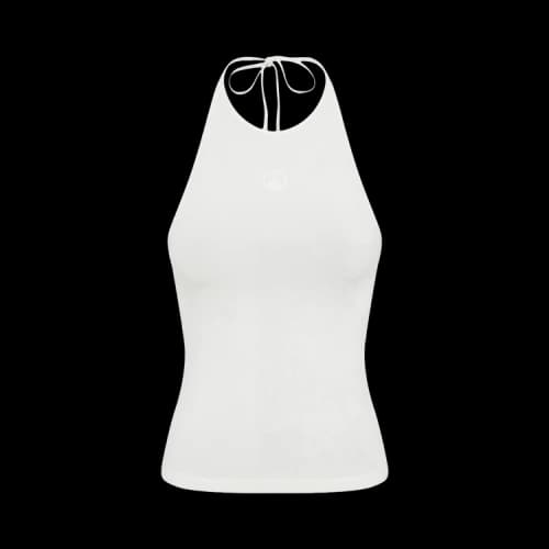 Marine Serre Pearl Logo Top 'White'