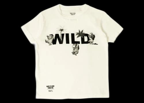 BAIT x Where The Wild Things Are Big Kids Wild Tee White