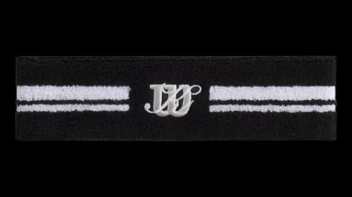 Kith x Wilson Terry Stripe Headband Black